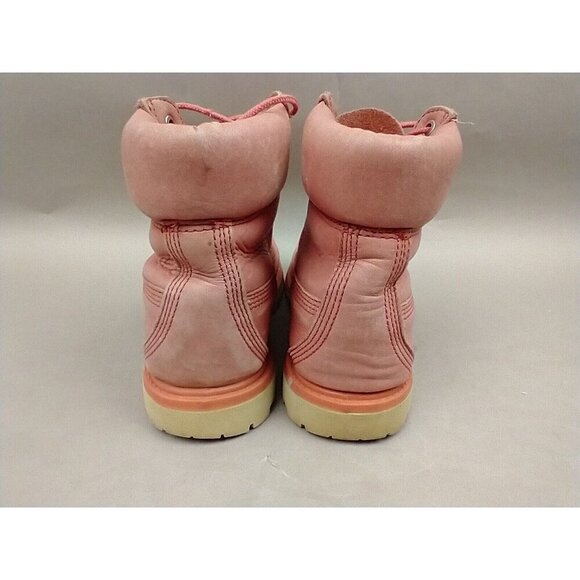 Pink Lace-Up Ankle Boots - Picture 5 of 16